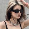 Candy Color Rectangle Sunglasses for Women Men Y2K Sun Glasses Vintage Shades Eyewear UV400 Protection 90’s Party Favors