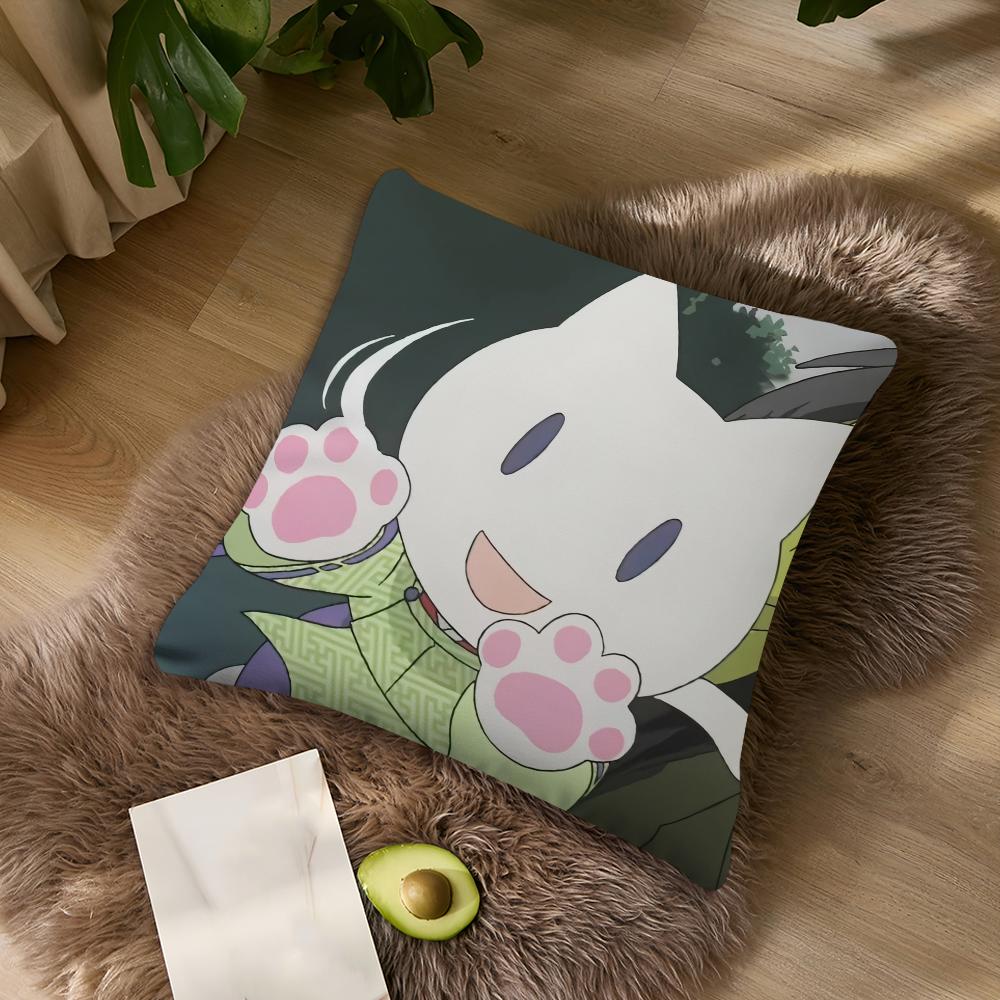 Anime Tomoe Manga Cute K-Kamisama K-Kiss Cushion Cover For Bedroom Car Coffee Shop Soft Living Room Sofa Decorative Pillow Case