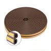 5m/10m Weather Stripping Door Seal Strip Diep Self-adhesive Draft Stopper Tape Window Insulation Noise Rubber Sealing Strip