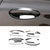 For BMW X3 G01 2018-2022 Chrome 4PCS Exterior Door Handle Bowl Cover Trim