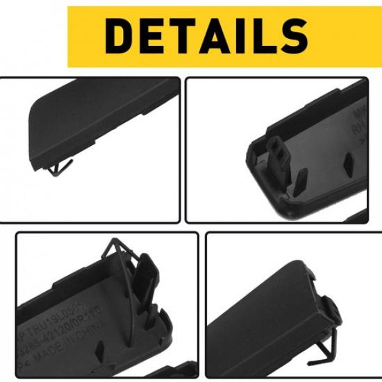 Left+Right Front Lower Tow Hook Cover For Toyota -23 RAV4 OE#52438-0R901 EOA