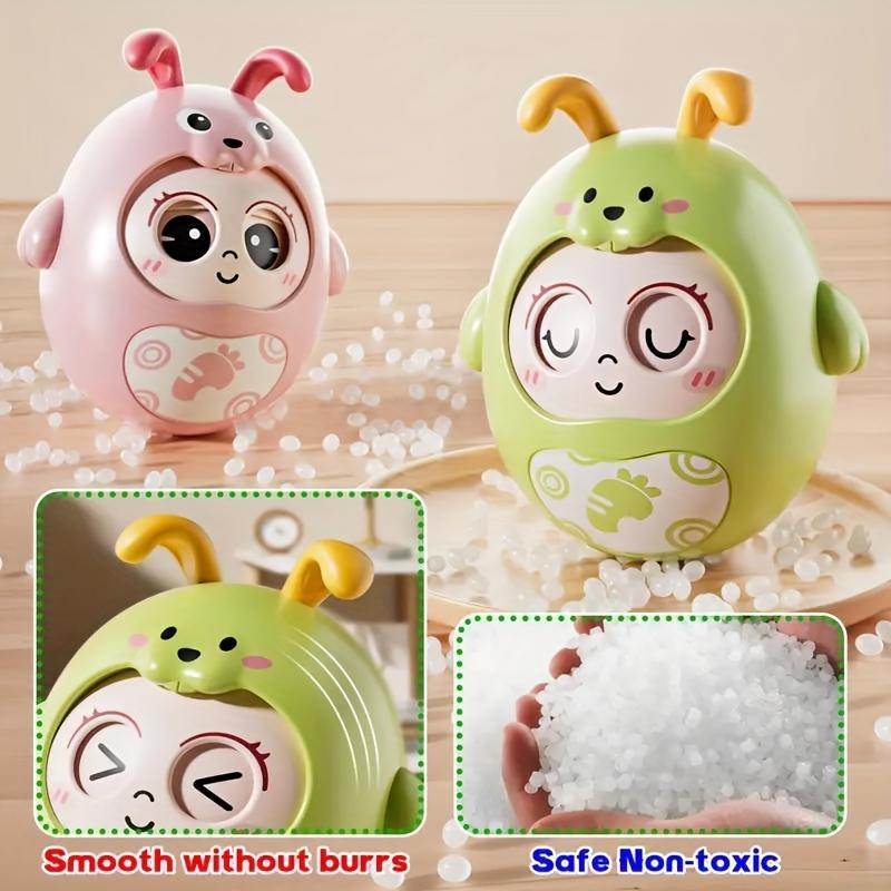 Rabbit Gnome Toys with Interactive Bell,Hand Eye Coordination Development Toy for Youngsters,Christmas,Thanksgiving Gifts, No Batteries Needed,