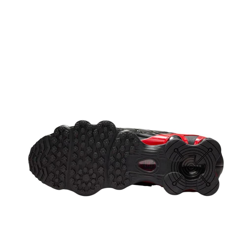 Nike Shox TL Black University Red Unisex Sneakers Metallic-Silver CN0151-003