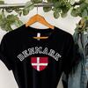 Denmark Tee, Denmark shirt,Danish Shirts, Danish Tshirt, Danish Shirt, Danish Tee, Denmark T Shirt, Danish Flag