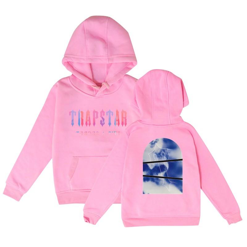 Unisex Letter Print Hooded Sweatshirt Loose Fit Long Sleeve Casual Pullover Winter
