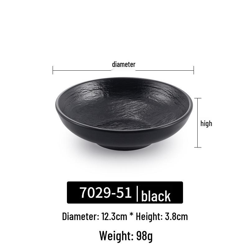 Japanese Melamine Mushroom Hat Salad Bowl: Creative Shallow Artistic Tableware for Rice, Soup, Noodles, and More