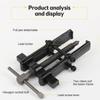 Car Inner Bearing Puller Gear 2-Jaw Extractor Auto Ball Bearings And Gears User-friendly Solid Bearing Pulling Remover