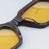 Big Square High Street Fashion Sunglasses Uv400 Designer Brand Men Classical Vintage Eyeglasses with Case