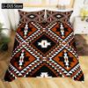 Aztec Duvet Cover Set, Geometrical Indigenous Art, Decorative 3 Piece Bedding Set with 2 Pillow Shams, Twin Full Queen King Size
