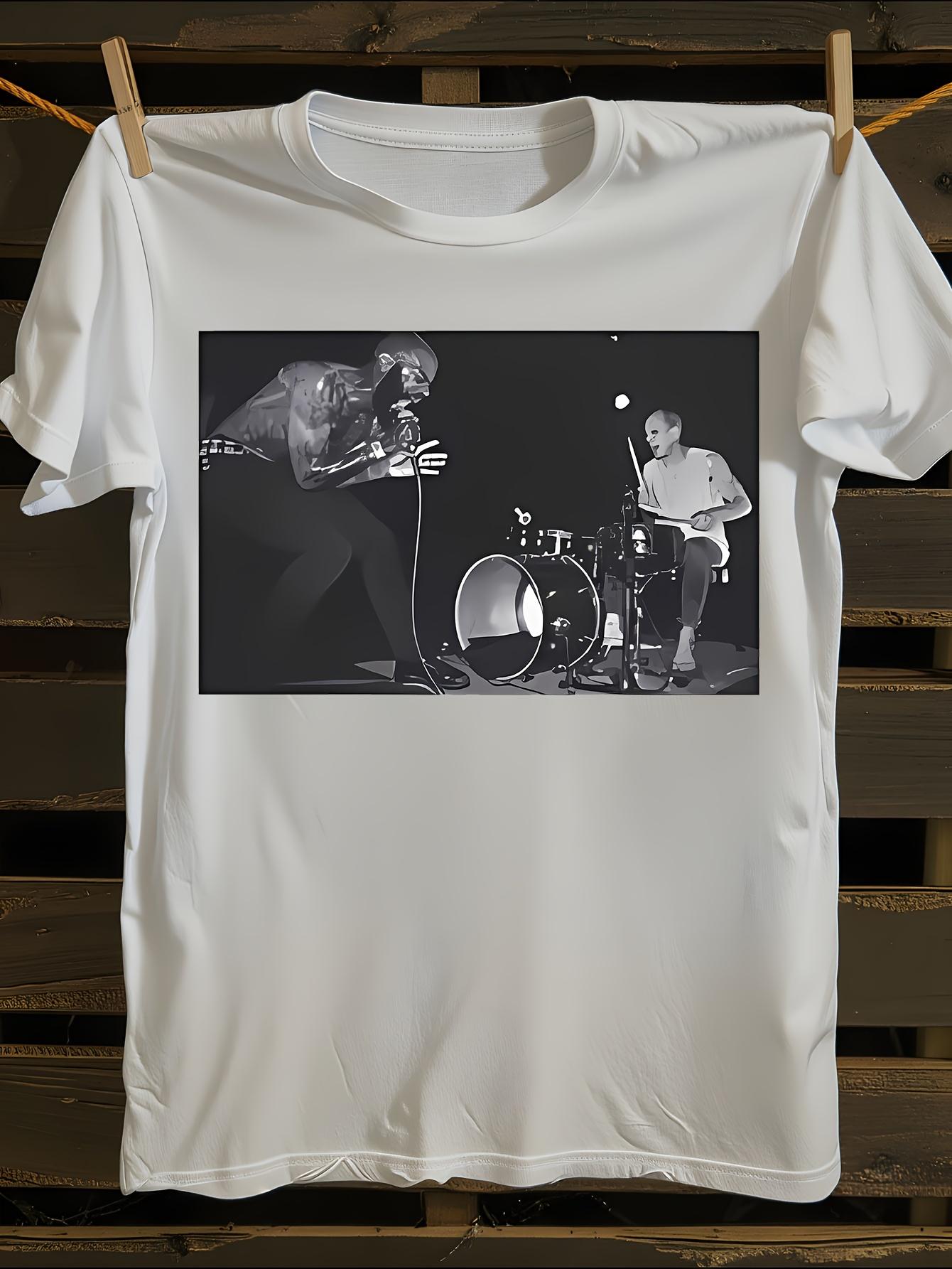 s Death Grips Logo White Tshirt XXXL