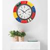 Boistrous Colors Wooden Antique Analog Wall Clock for Home and Gifting || Clock Size[16 X 16 Inches]