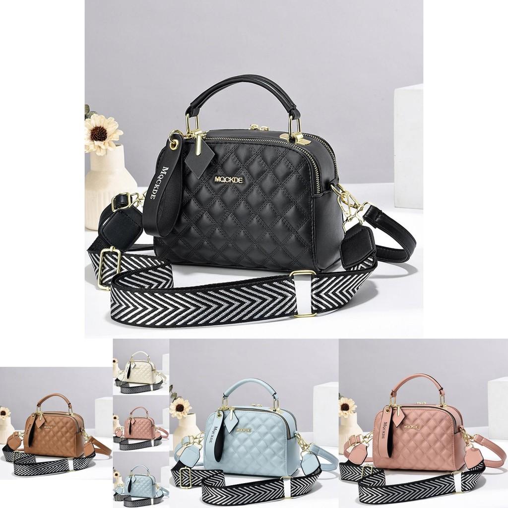 Stylish Pu Leather Mini Square Bag For Women In Trendy Colors With Soft Texture