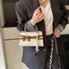 Portable Trend Casual Small Square Bag New Fashion High-end Shoulder Bag Niche Messenger Bag