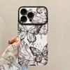 Retro Butterfly Chain Is Suitable for Apple 17promax Mobile Phone Case Iphone15 Silicone 16 Flip Fur 14 Huawei