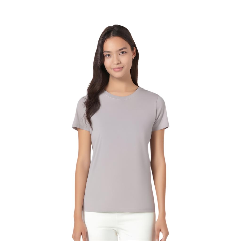 Under Armour Branded Comfortable Short Sleeve Pullover Solid Regular T-Shirt Women Tops 1387316-009