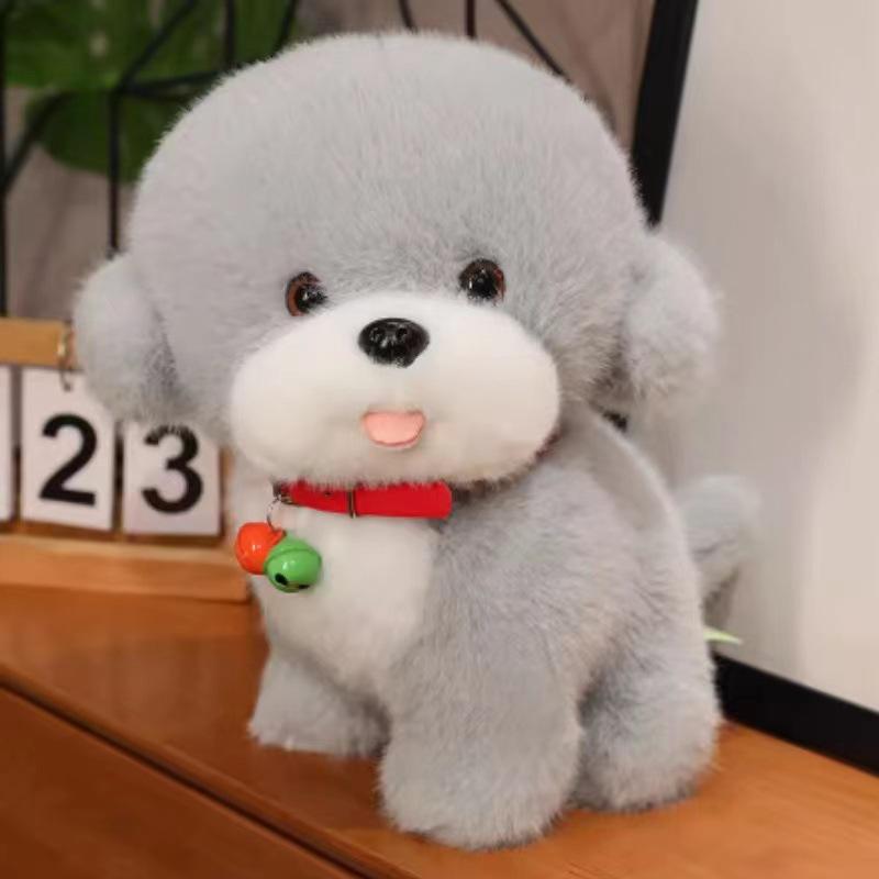 

Новая 8-дюймовая кукла-хватайка, милый плюшевый щенок с колокольчиком, игрушка-собака, кукла и свадебный конфетти 24cm