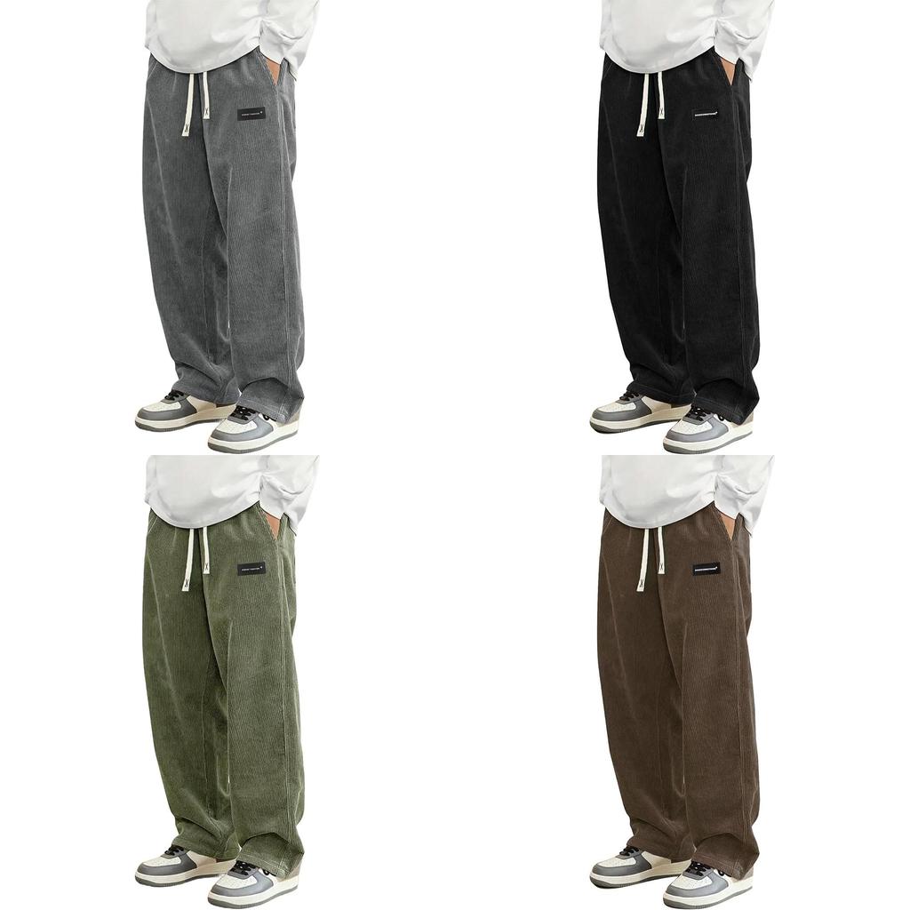 Men Casual Pants With Polyester Fabric For Summer Youth Active Lifestyle