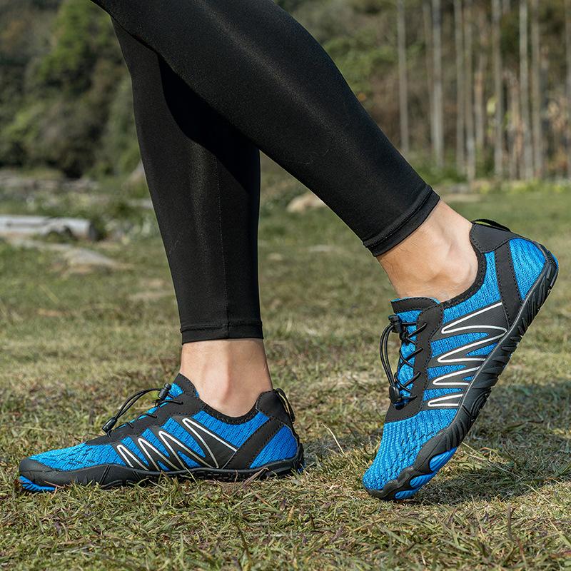 New Women's Creek Shoes Swimming Fitness Yoga Skipping Rope Men's Shoes Breathable Non-slip Hiking Shoes Treadmill Shoes Beach Shoes