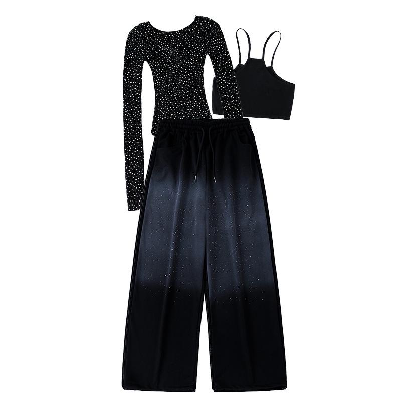 Trendy Kids' Jazz Dance Clothing: Cool Fashion for Girls' Group Performances & Festive Shows