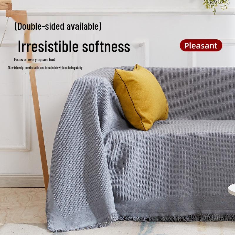 High-End Universal Sofa Slipcover: Stylish, Anti-Scratch, One-Piece Design for All Seasons