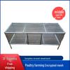 Extra Large Reinforced Chicken Coop with Anti-Weasel/Rat Wire Mesh for Poultry and Small Animals