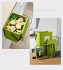 5L Trash Can Kitchen Hanging Trash Basket Sealed Trash Can with Lid Household Kitchen Waste Trash Can