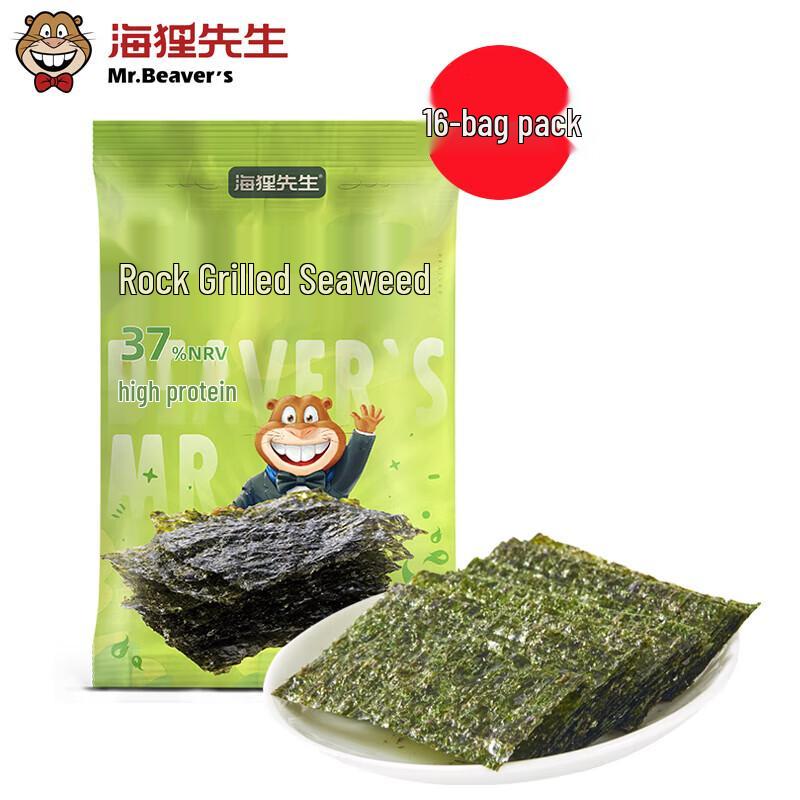 Mr. Beaver Roasted Seaweed Slices Snack
