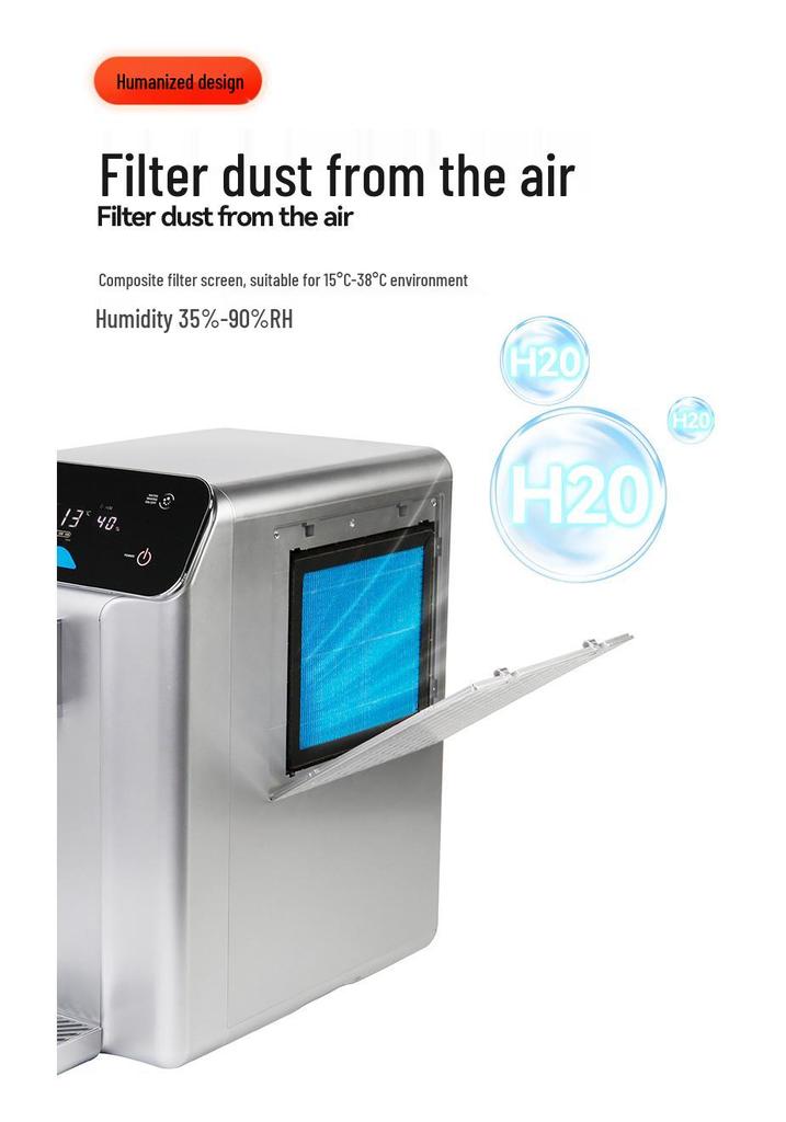 10L Solar-Powered Air Water Generator with UV Sterilization