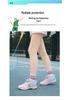 Team Captain All-Season Non-Slip Badminton Shoes with Velcro for Men, Women, and Children