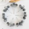 Artificial Plants Golden Fake Pinecone For Christmas Tree Decoration Wreaths Accessory Diy Wedding Home Decor Mini Bouquet