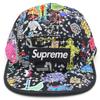Supreme AOI Embroidered Camp Cap Black
