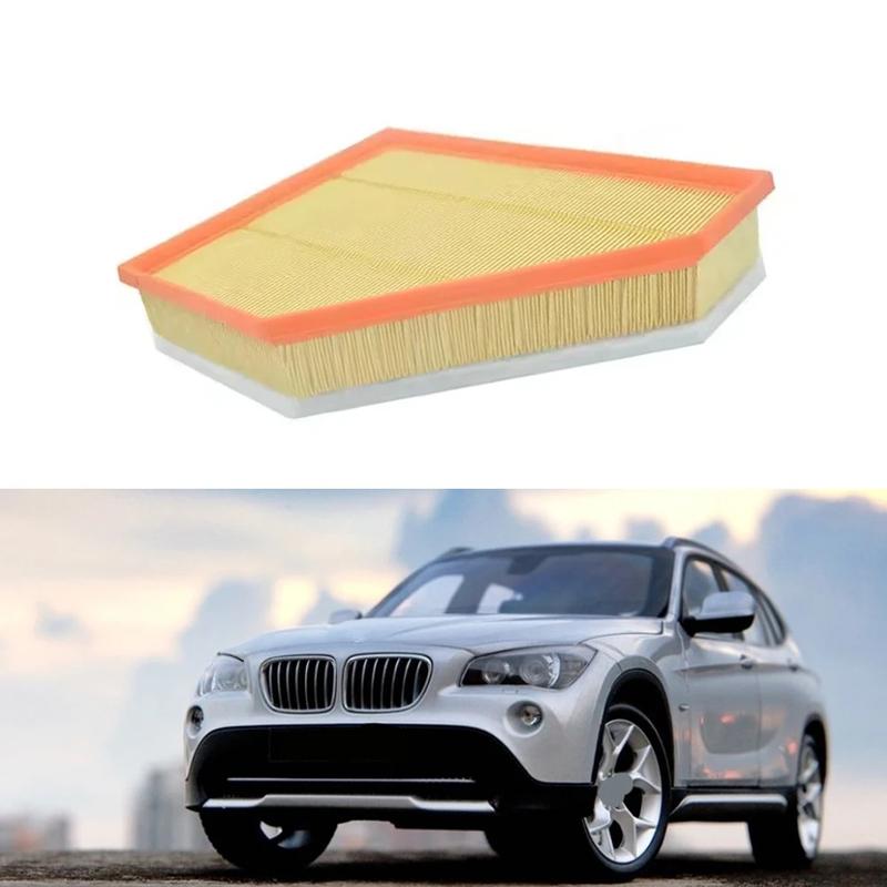 1Pc Car Air Filter Cleaner For BMW E81 E84 E87 E90 E91 E92 E93 116d 318d 320d 325d 330d 335 X1 Engine Air Intake 13717797465