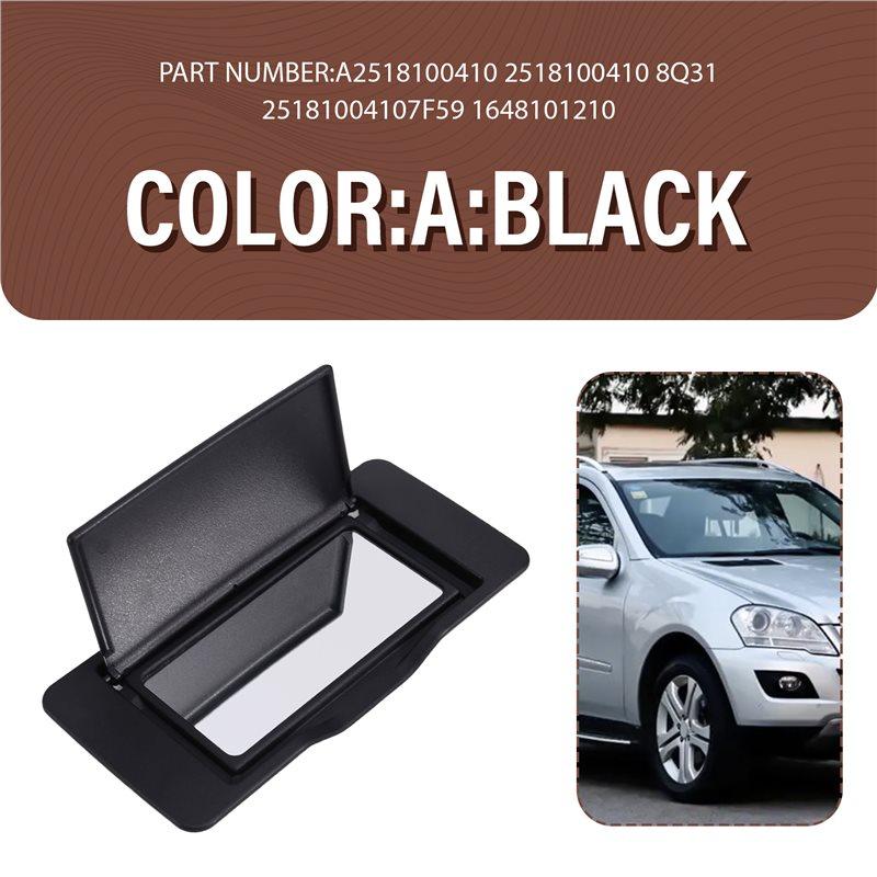 1Pair Car Sun Visor Makeup Mirror Cover A2518100310 A2518100410 For R-Class W251 2006-2008 ML GL W164 A
