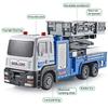 Simulation Fire Truck Ladder Truck Sprinkler Truck Sanitation Truck Alloy Engineering Vehicle Children's Car Model Toy