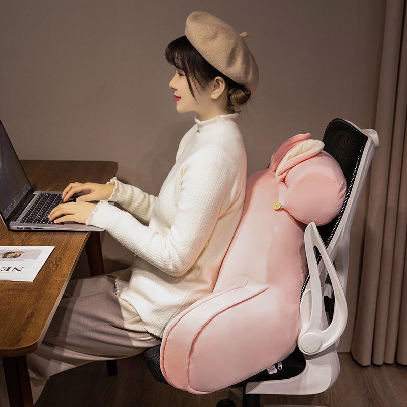 Cartoon Headboard Large Backrest Pillow for Student Dormitory: Soft Sofa, Bed, or Bay Window Reading and Lumbar Support Cushion