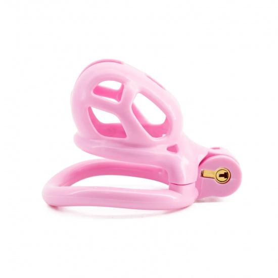 6 sizes CB Nylon Chastity Cage Sex Toy Male Penis Bondage Restraint Sex Game for Couple Penis Ring Nano Nub Erotic Urethral Lock