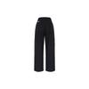 Nike SB Comfortable Soft Solid Color Mid Waist Straight Leg Casual Pants Unisex Bottoms Black FV7350-010