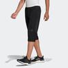 Adidas Retro American Mid-Waist Quick-Dry Casual Knit Sports Pants Men Bottoms Black BK0982