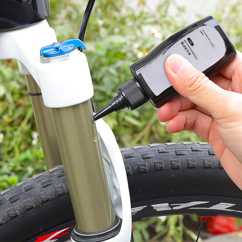 60ml Front Rear Shock Absorbers Greases Lubricants Mountain Bikes Front Fork Shock Absorbers Oil Rear Shock Maintenance Oil