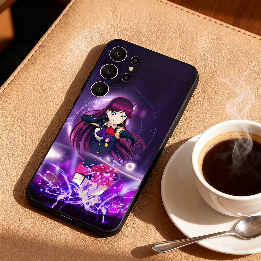 Love Live School Ldol Diary Phone Case For Samsung S26,S25,S24,S21,S22,S23,S30,Ultra,S20,FE,Lite,10,9,Black Cover