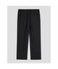 SHIFT.G Ordinary Semi Wide Slacks Black