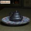 HOYIHM 150ml Retro Yixing Purple Clay Teapots Handmade Junde Pot Raw Ore Stone Red Mud Kettle Zisha Tea Set Cafes Collection