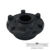 1 Set Bottom Radiator Lower Mount Rubber Cushion Bushing Fits Corolla 03-08