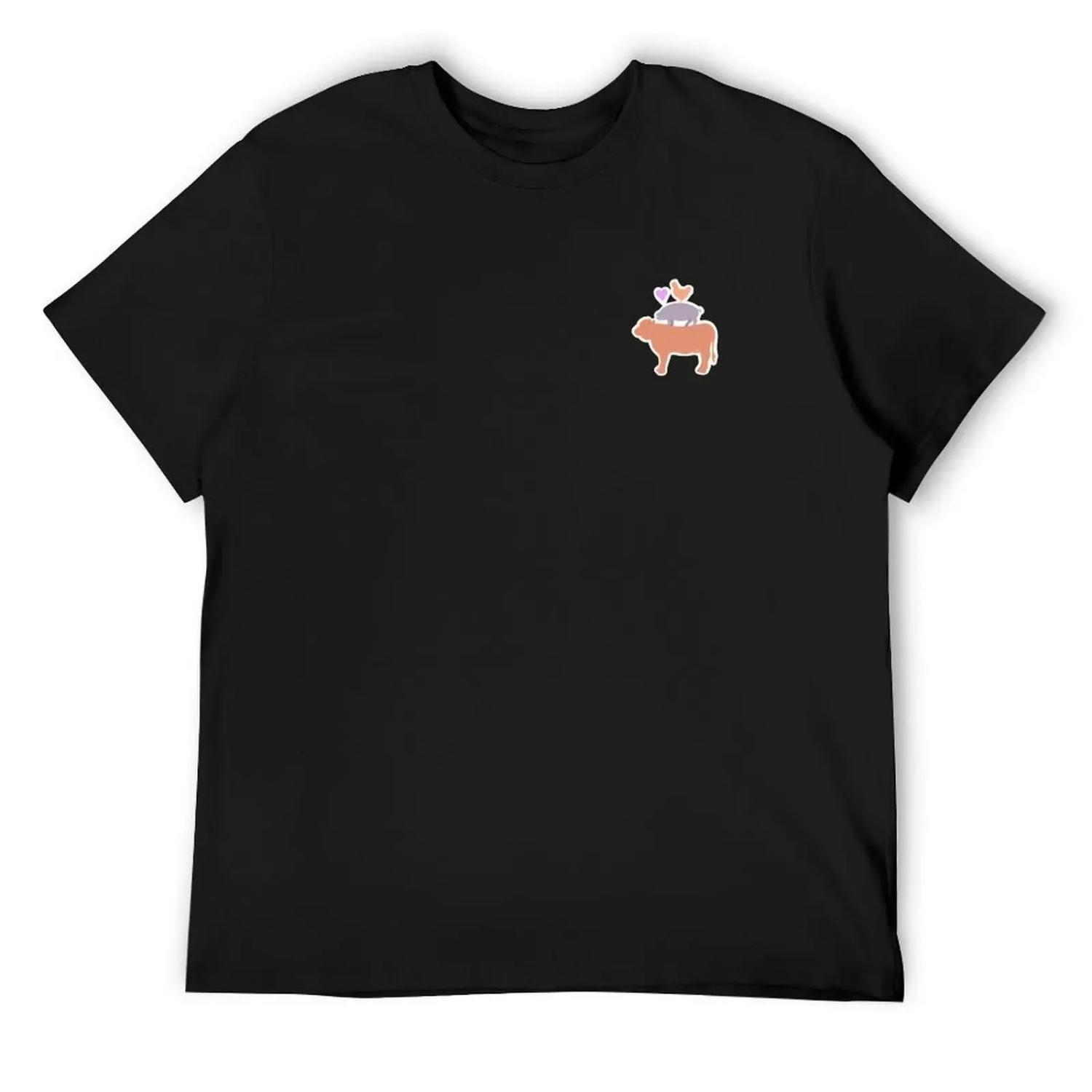 Go vegan — loving farm animals T-Shirt man clothes graphic t shirts custom t-shirts mens clothes XXXXXL