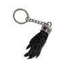 Stylish Men Keychain Crocodiles Skin Miniature Claw Pendant for Keys and Accessories Fashionable Key Chain Accessory