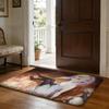 Floor Mat Soft Flannel Rug Non Slip Absorbent Mat for Bathroom Bedroom Home Decor Anime F Friend Hot Cute