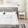 VidaXL Mattress Protector White 160x200 Cm,bed Sheet,bedding,fitted Sheet Cover,fitted Sheet,protective Cover for