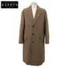 [Beautiful Condition] Glen Check Chester Coat S BrownUsed