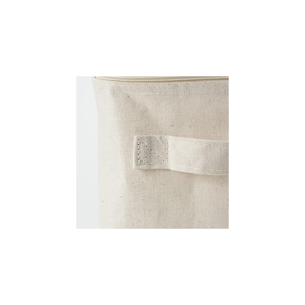 MUJI Soft Box, Medium, 185cm (W) X 26cm (D) X 26cm (H), Polyester Linen, Rectangular, with Lid,