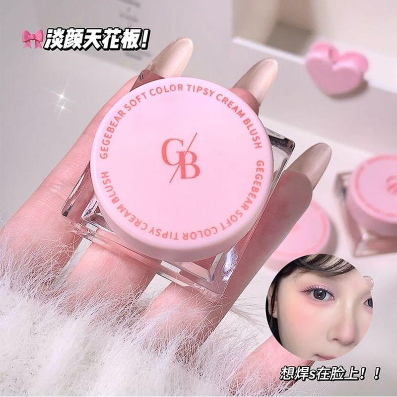 Gege Bear - Weiche Farbe Tipsy Cream Rouge für die Wangen - 1-4